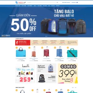 Website Bán Balo Túi Xách 02