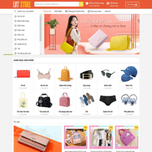 Website Bán Balo Túi Xách