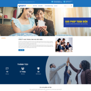 Website Bán Bảo Hiểm 03