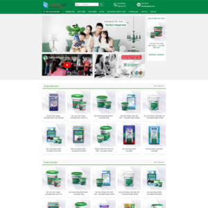 Website Bán Bột Sơn