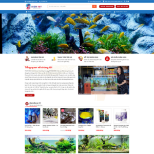 Website Bán Cá Cảnh Hồ Cá Thủy Sinh