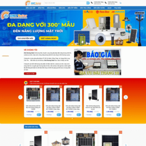 Website Bán Đèn Solar Năng Lượng Mặt Trời