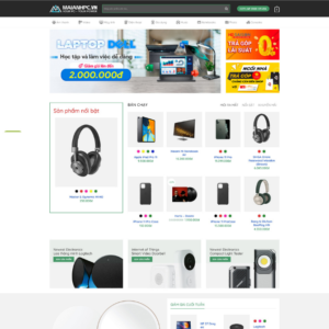 Website Bán Điện Máy Công Nghệ 04