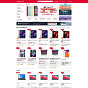 Website Bán Điện Thoại Giống Cellphones