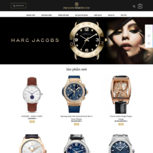 Website Bán Đồng Hồ Cao Cấp