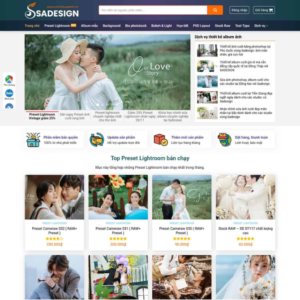 Website Bán File Đồ Họa Stock