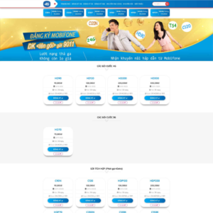 Website Bán Gói Cước Mobile