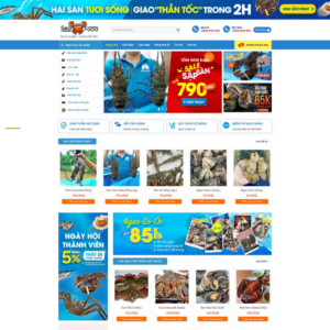 Website Bán Hải Sản