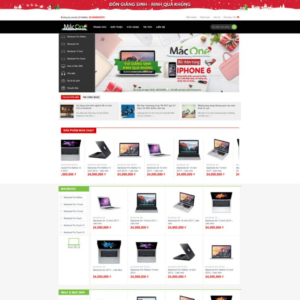 Website Bán Laptop Macbook