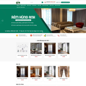 Website Bán Mành Rèm 02
