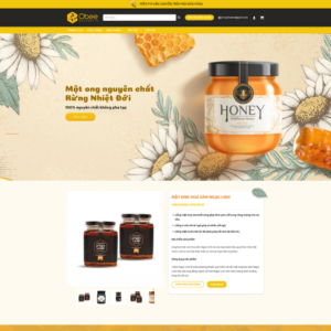 Website Bán Mật Ong 01
