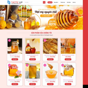 Website Bán Mật Ong 02