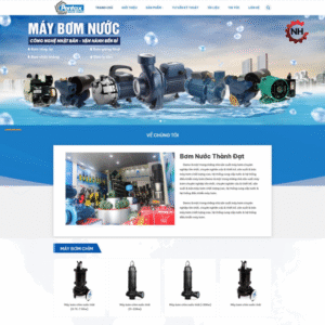 Website Bán Máy Bơm Nước