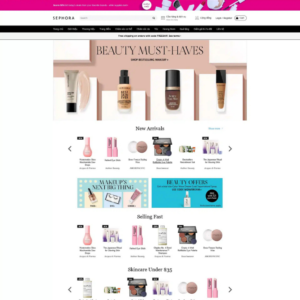 Website Bán Mỹ Phẩm 01