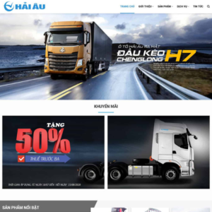 Website Bán Oto Đầu Kéo