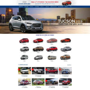 Website Bán Oto Hyundai 03