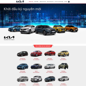 Website Bán Oto KIA 01
