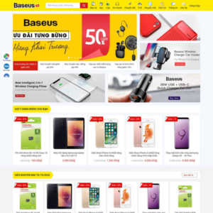 Website Bán Phụ Kiện Điện Thoại
