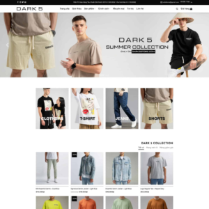 Website Bán Quần Áo Thun