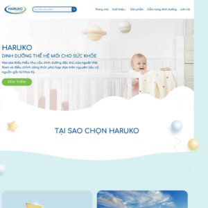Website Bán Sữa 02