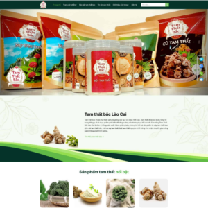 Website Bán Tâm Thất Bắc