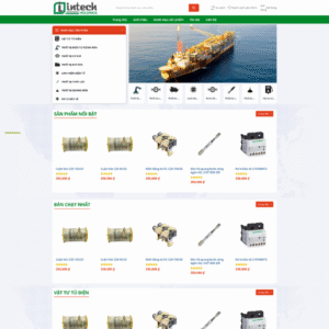 Website Bán Thiết Bị Cơ Khí Điện Tự Động