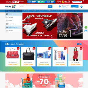 Website Bán Thời Trang Mỹ Phẩm 11