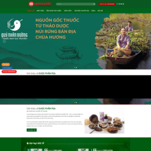 Website Bán Thuốc Nam 03