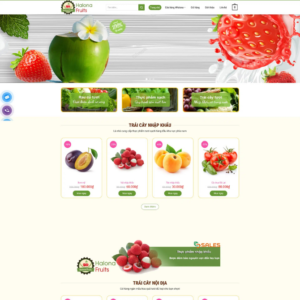 Website Bán Trái Cây 01