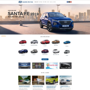 Website Bán Xe Hyundai 04