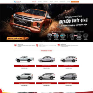 Website Bán Xe Mitsubishi