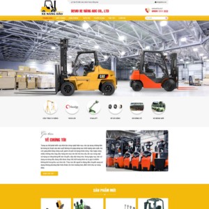 Website Bán Xe Nâng 01
