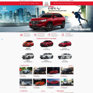 Website Bán Xe Oto Honda 02