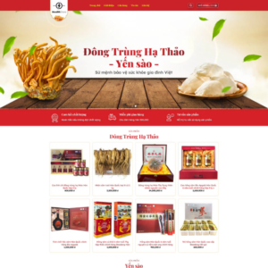 Website Bán Yến Sào 1