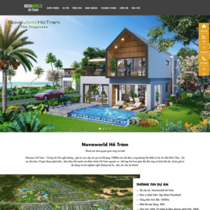 Website Bất Động Sản Novaland