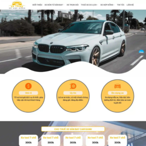 Website Cho Thuê Xe 06