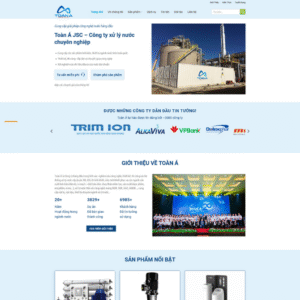 Website Công Ty Bán Máy Lọc Nước