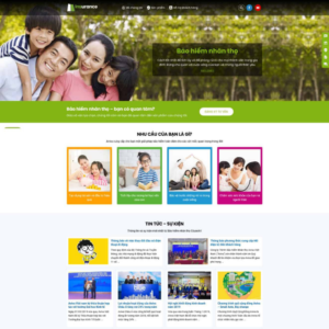 Website Công Ty Bảo Hiểm