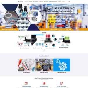 Website Công Ty Cảm Biến