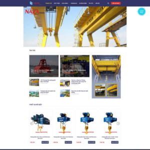 Website Công Ty Cẩu Trục