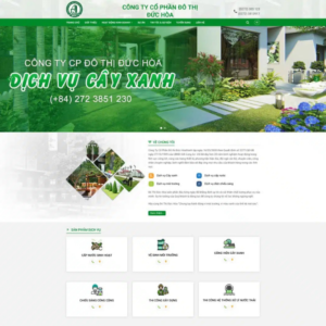 Website Công Ty Cây Xanh Đô Thị