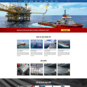 Website Công Ty Cơ Khí 05