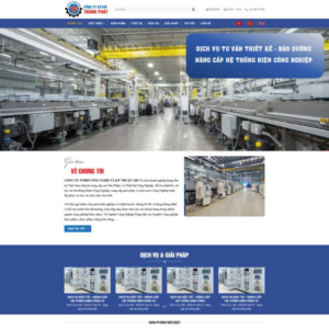 Website Công Ty Cơ Khí
