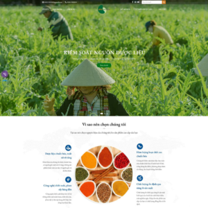 Website Công Ty Dược Liệu Dược Phẩm
