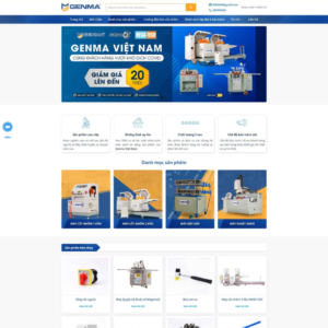 Website Công Ty Máy Cắt Cơ Khí