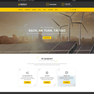 Website Công Ty Năng Lượng Mặt Trời Solar 03