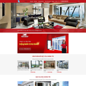 Website Công Ty Nhôm Kính