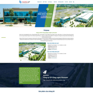 Website Công Ty Nhựa