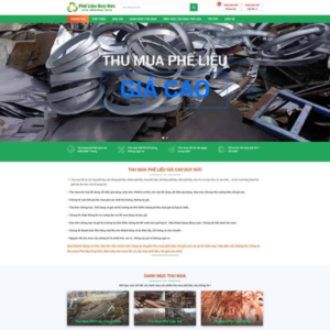 Website Công Ty Phế Liệu