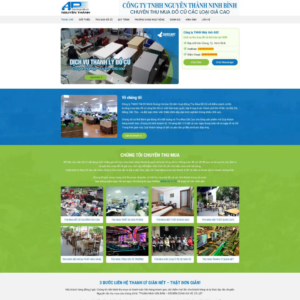 Website Công Ty Thanh Lý Đồ Cũ